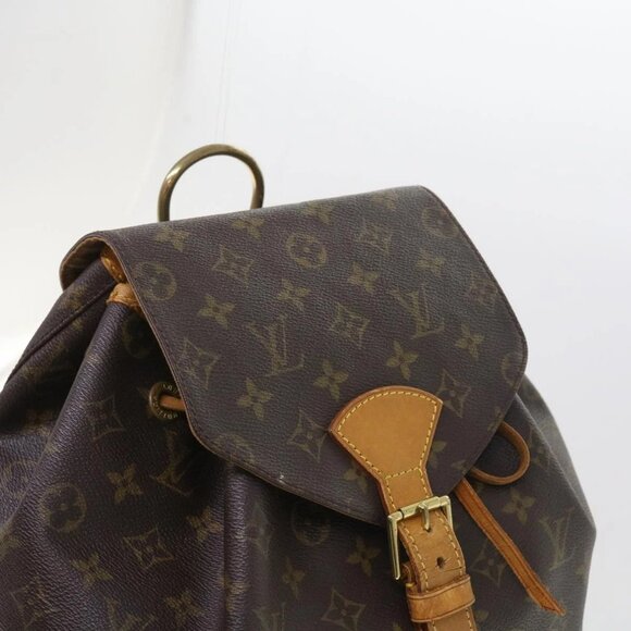 LOUIS VUITTON Monogram Montsouris GM Backpack M51135 LV Auth 55075 - Picture 9 of 16